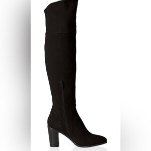 Butter Black Knee-High Women's Boots size 40 9 suede